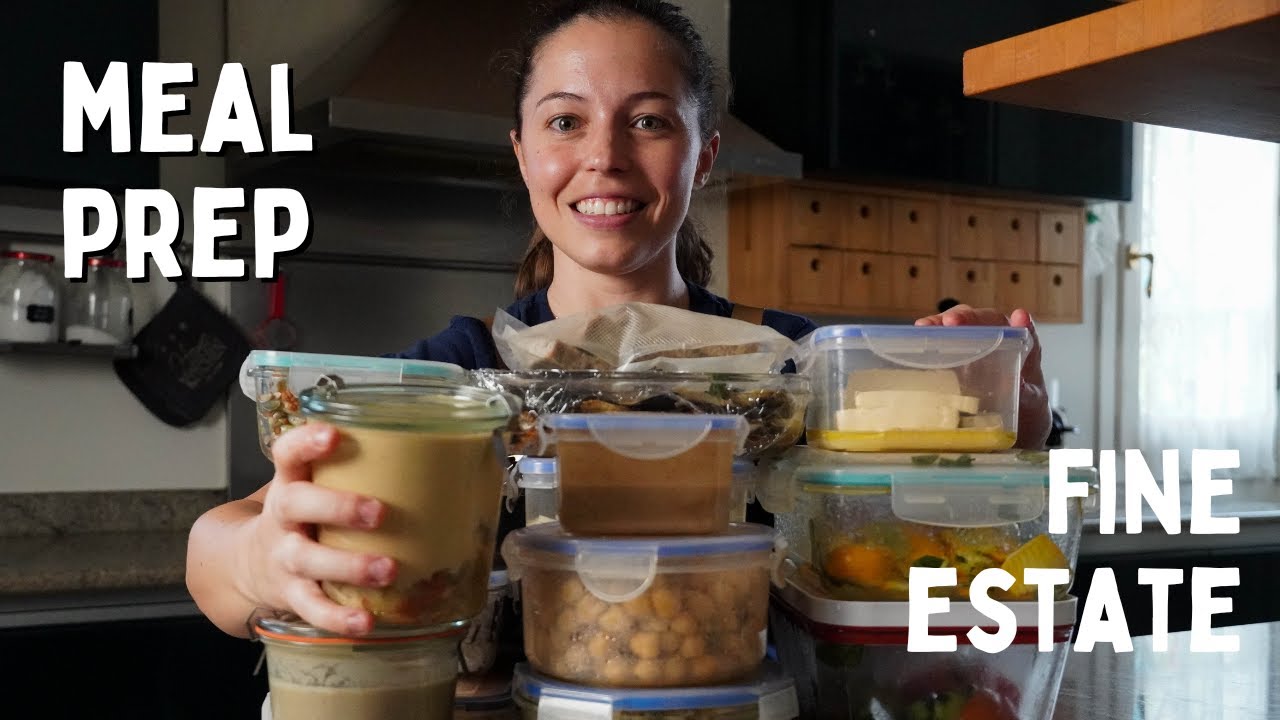 MEAL PREP vlog di fine estate, preparo le BASI per il mio menù