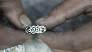 Sterling Silver Byzantine Chain Bracelet Making. Silver Byzantine Chain. AR Jewellery।