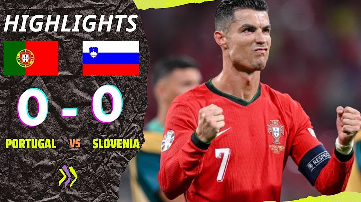 Slovenia vs Portugal EURO 2024 HIGHLIGHTS