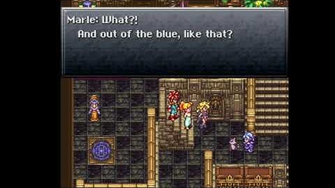 Chrono Trigger (SNES) - Enhasa (12000 BC) - Meeting Janus