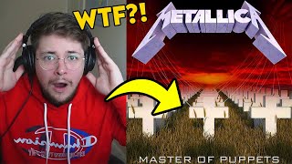 Hip-Hop Head's FIRST TIME Hearing Metallica Master of Puppets - Rock Reaction