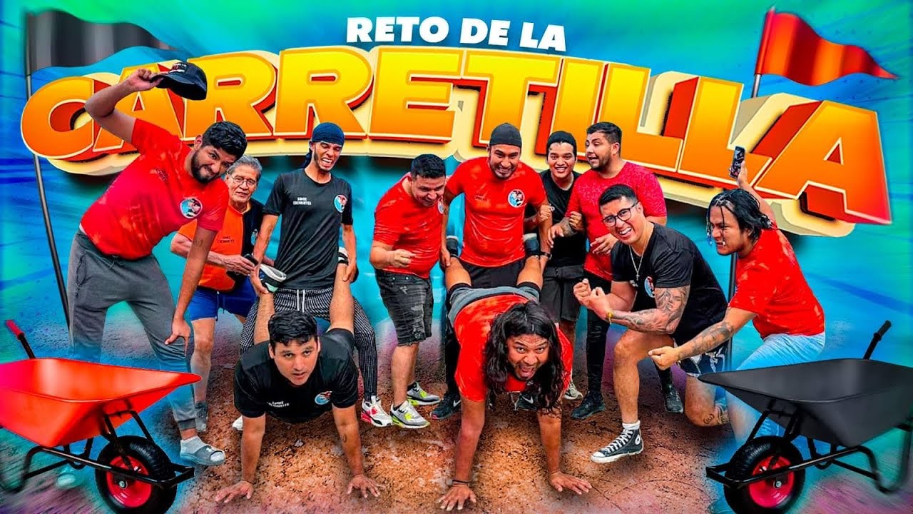 🔥RETO DE LA CARRETILLA CON EL CREW RETOJORJAIS, CIRCUITO EXTREMO🔥