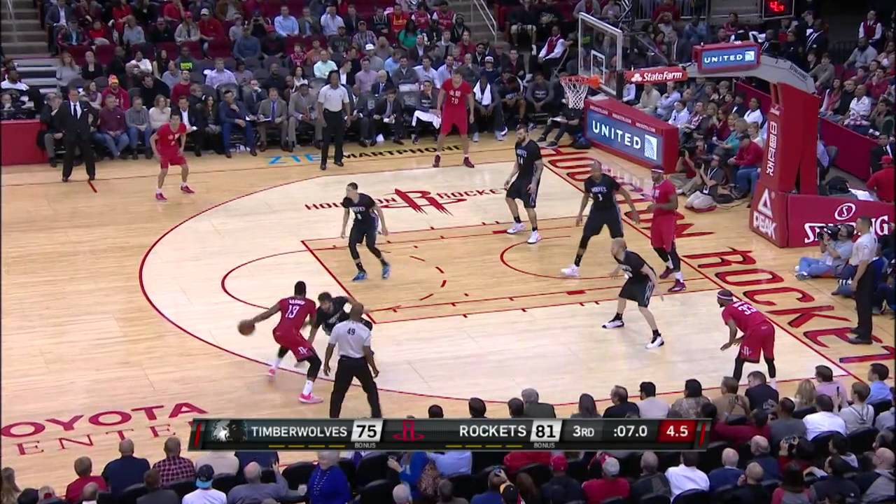 James Harden Crossover on Ricky Rubio Featuring Cuba Gooding Jr - YouTube