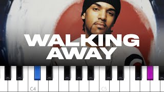 Video thumbnail of "Craig David - Walking Away  (piano tutorial)"