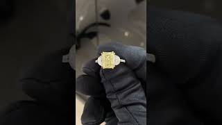 4.00 Carat three-stone radiant-cut diamond engagement ring