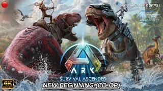 ARK SURVIVAL ASCENDED: Co-op Survival Begins! 🦖 EP 1 (PS5 Pro 4K 60FPS)
