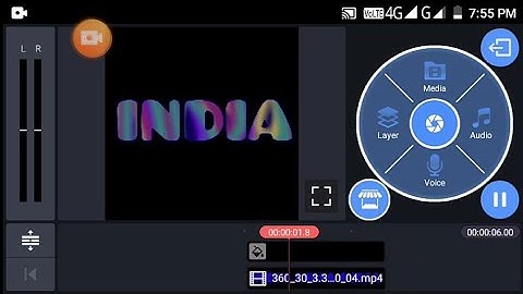 How to make kinemaster text editing color effects