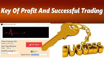 Key Of  Profitable And Successful Trading - QUOTEX Robot Cross Signal