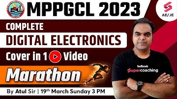MPPGCL Electronics Classes 2023 | Complete Digital Electronics | MPPGCL Recruitment 2023 | Atul Sir