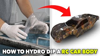 How to Hydro Dip a RC Car Body