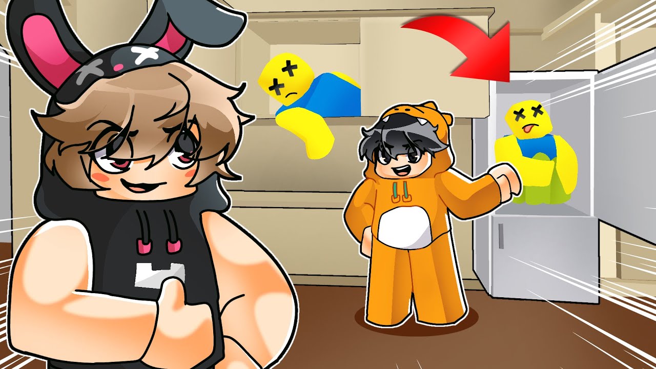 GILA!! AKU NEMU TEMPAT AMAN UNTUK SEMBUNYIKAN BADAN NOOB DI ROBLOX!!