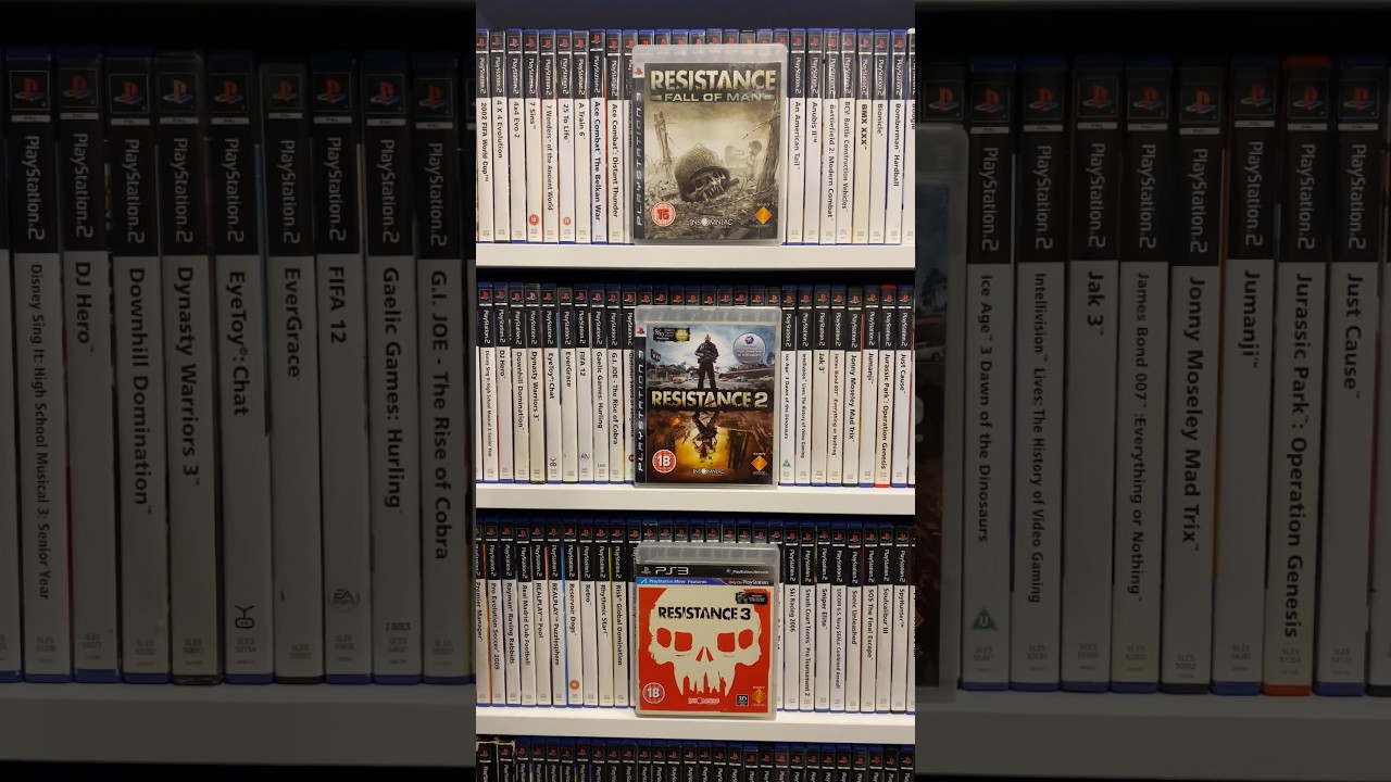All Resistance games on PlayStation 3 👽💥🪖 