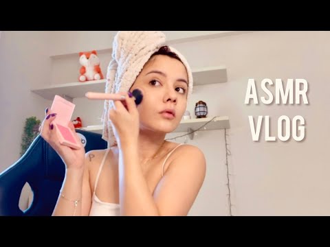 ASMR VLOG: UM DIA COMIGO- COMPRINHAS | AUTO CUIDADO| DONA DE CASA 🏡