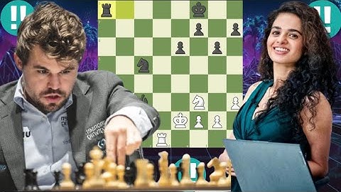 Brilliant Moves and Bold Play – Carlsen vs Tania Sachdev