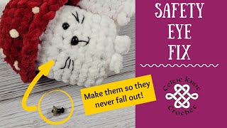 Learn how to make safety eyes super secure in minutes!
