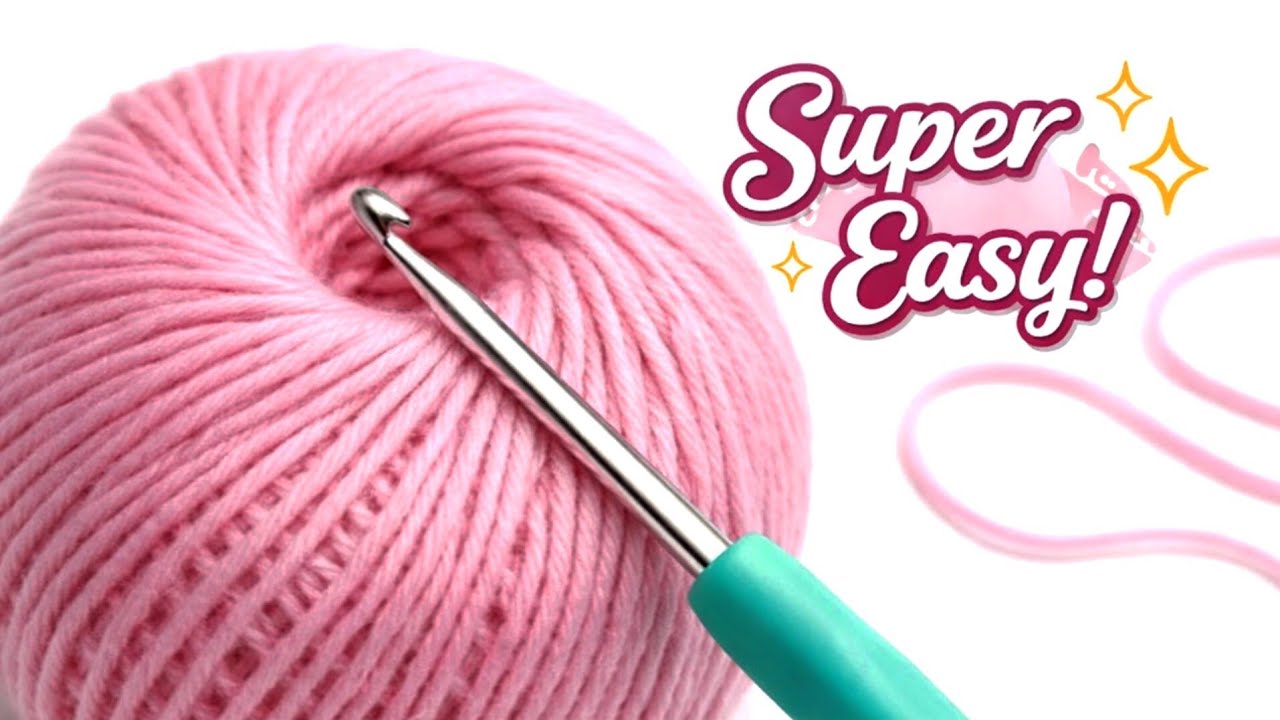 Anyone Can Do This! Super Simple Crochet Stitch