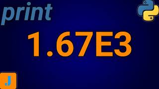How To Print In Scientific Notation In Python