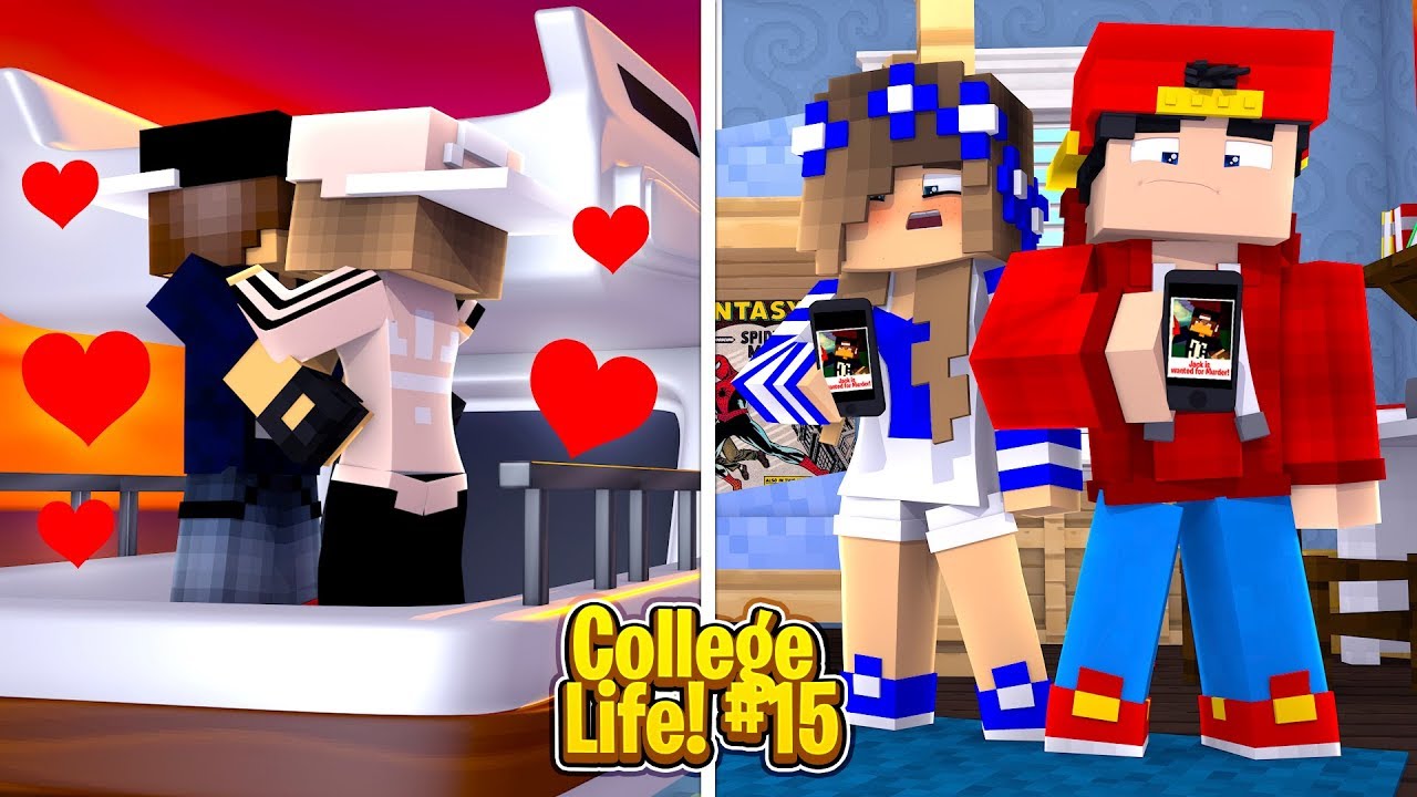 Minecraft College Life - JACK IS WANTED FOR MURDER BUT DOES HE HAVE AN ALIBI?!!