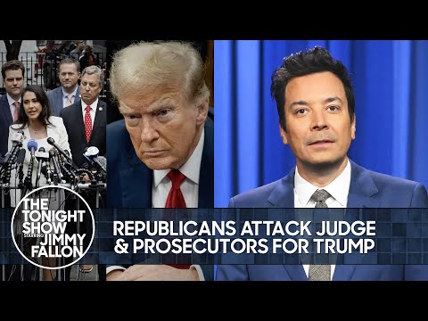 Republicans Flood Trumps Hush Money Trial to Attack Judge Since He Cant 