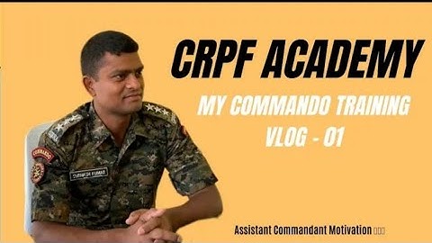 CRPF OFFICER TRAINING VIDEO # ASST COMMANDANT ASHUTOSH SIR # UPSC CAPF MOTIVATIONAL VIDEO #