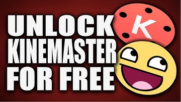 How To Unlock Pro Features of Kinemaster (No Watermark)!