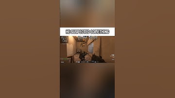 he suspected something #cs2  #gaming #funny