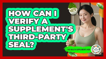 How Can I Verify A Supplement