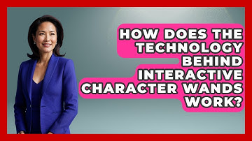 How Does The Technology Behind Interactive Character Wands Work? - Insider Theme Park Tips