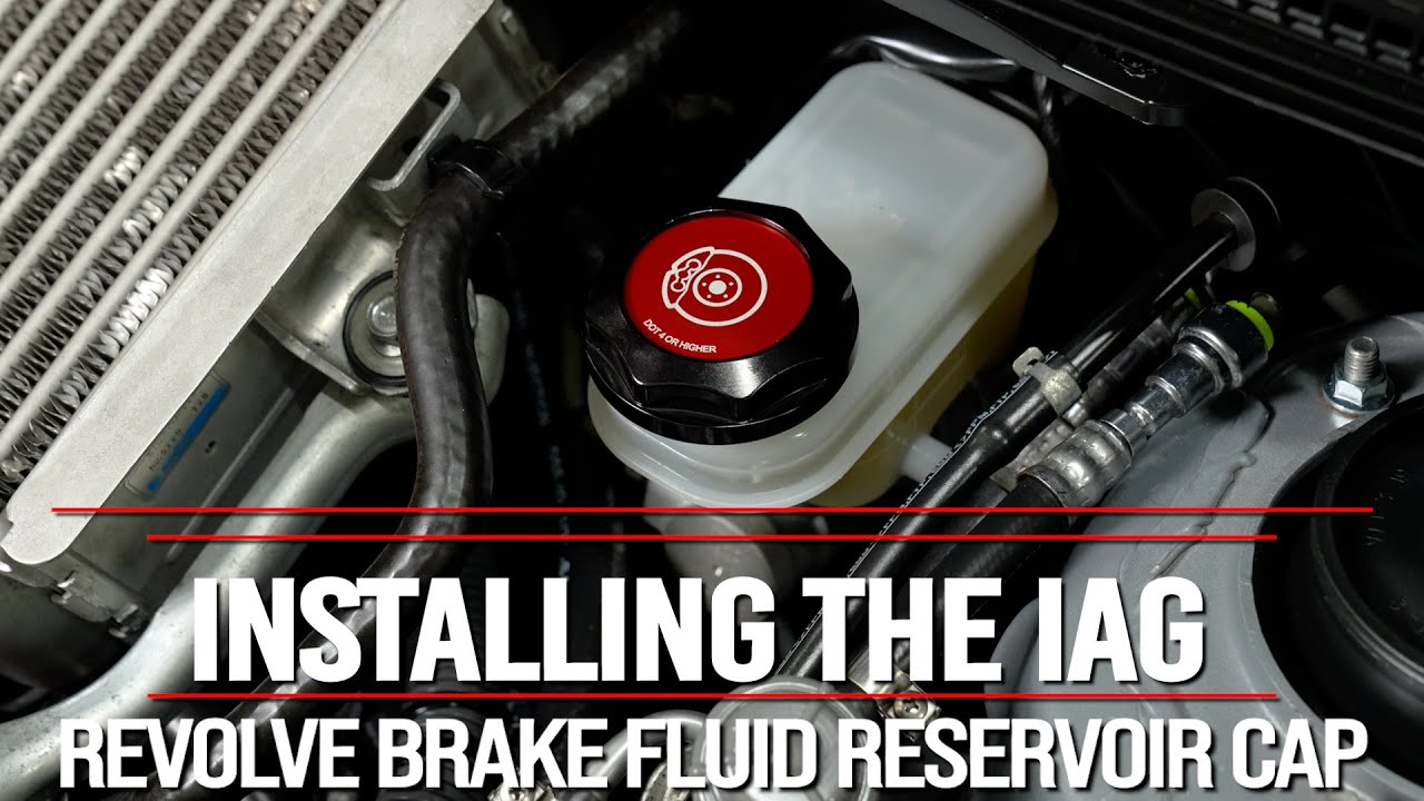 IAG Revolve Brake Fluid Reservoir Cap for 02-24 WRX, 04-21 STI, 05-09 LGT, 04-08 FXT, 13-24 BRZ Video