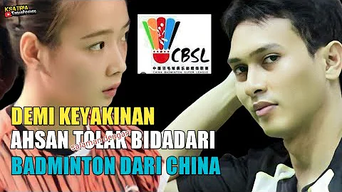 MOMEN-MOMEN MENARIK MOHAMMAD AHSAN DI BADMINTON CHINA SUPER LEAGUE 2023 - DayDayNews