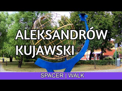 Aleksandrów Kujawski - Poland, walk in Aleksandrów Kujawski | 4K