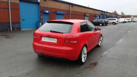 Audi A3 8P S Line 2.0TFSi Centre silencer delete
