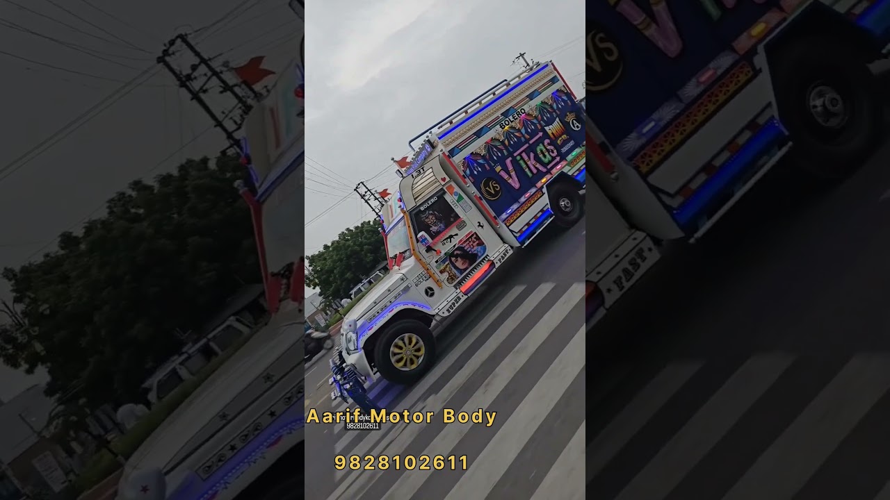 pickup body kota punjabi body new modal full luxury❤️‍🔥❤️‍🔥💥💥 pickup lovers 9828102611
