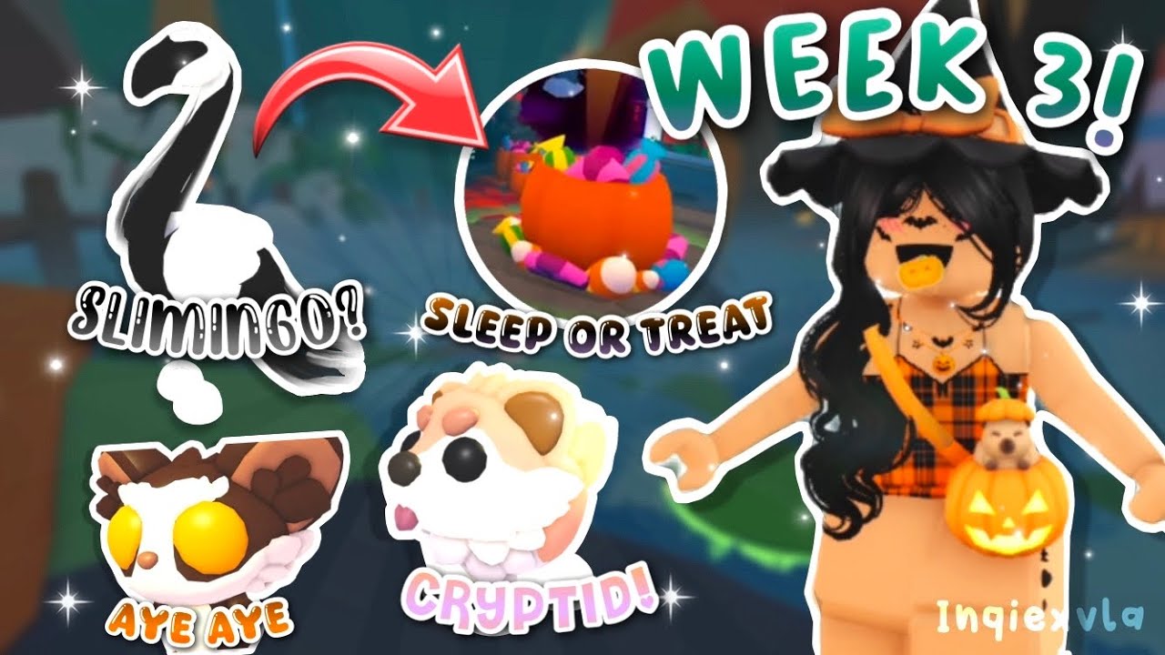 *WEEK 3* NEW CRYPTID PET + MORE IN ADOPT ME! - YouTube