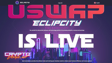 ECLIPCITY - USWAP & UME is LIVE - ZOOM WORKSHOP with Andreas Kartrud - TronChain Admin & Founder