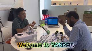 Customers Visit YANZEO | RFID Readers & Barcode Scanners Demo @yanzeoslon