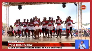 Y254 TV holds culture show at Kisii university screenshot 2