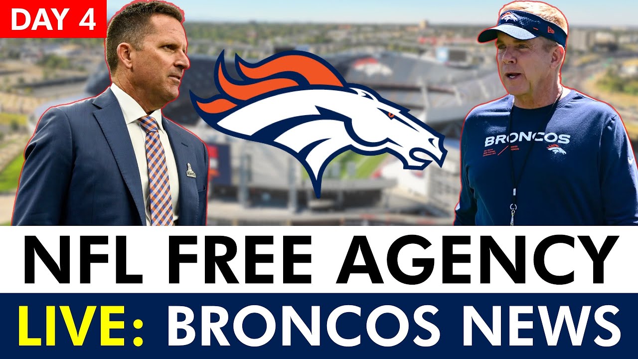 Denver Broncos NFL Free Agency Tracker Day 4 LIVE: Broncos Rumors, News & Targets | 2025