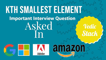 ARRAYS | Kth Smallest Element | DSA Interview Question | Algo & Code in Java | Intro to Quick Sort