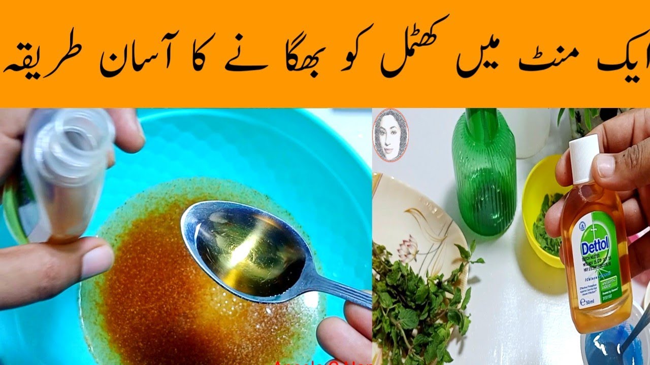 khatmal khatam karne ka tarika khatmal bhagane ka tarika by Aneela ghar ki safai YouTube