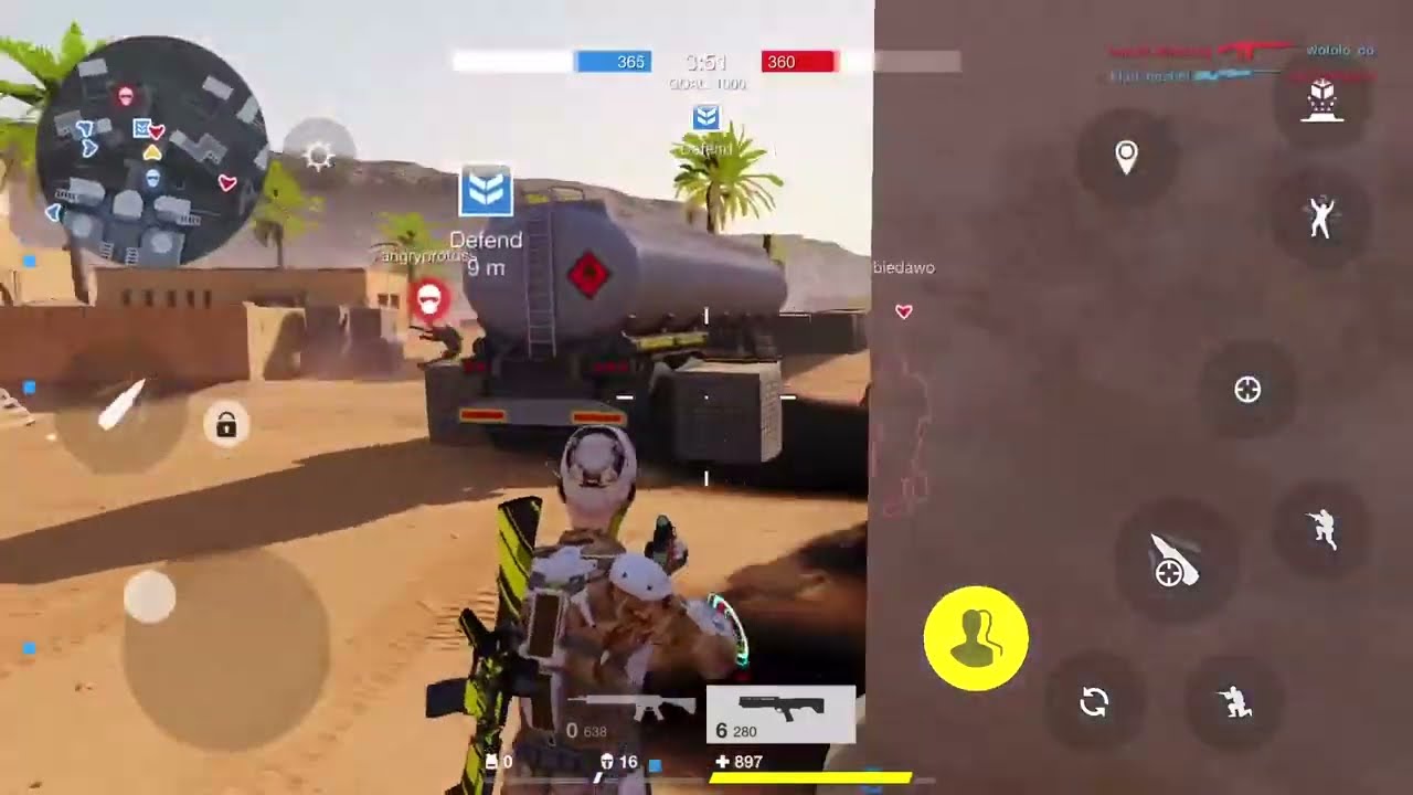 Sandstorm Glitch Prime Gameplay / Control Match / Oilfield Map / Battle Prime