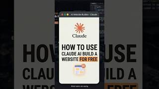 This Claude AI Hack Saves Thousands on Web Design #claudeai #webdesign #free