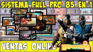 Multijuegos Hyperspin Sistema Full Pro - Más de 90 consolas - Sobre los 11.000 Juegos