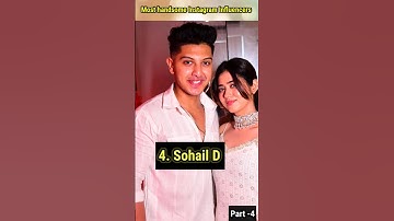 Part 4 most handsome Instagram influencers 😍 #shorts #youtubeshorts