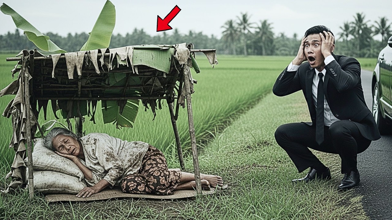 Niat Beri Kejutan Saat Pulang, Tangis Miliarder Pecah Temukan Ibunya Jadi Gembel di Pinggir Sawah