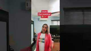 Outfit para maestras, blusa bordara en forma de crayola #brotherpe800 #embroidery #arte