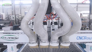 Four process cnc router video