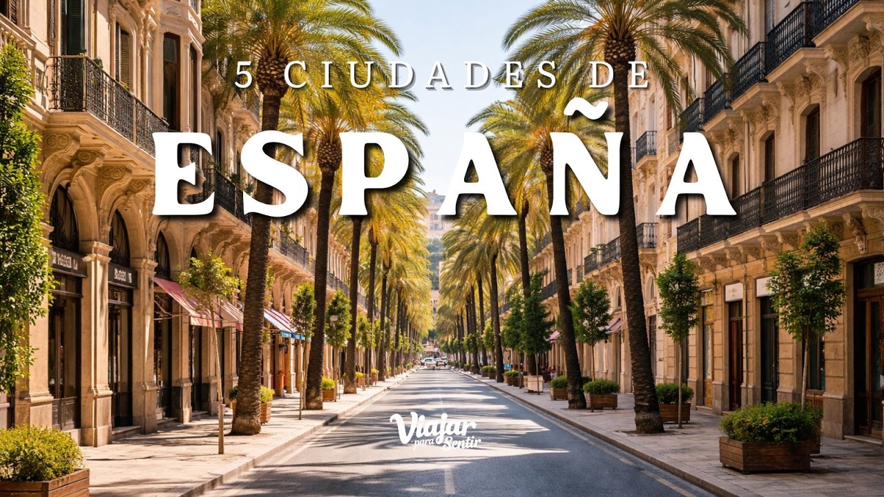 Las 5 ciudades más hermosas de España | Video de viaje 4K