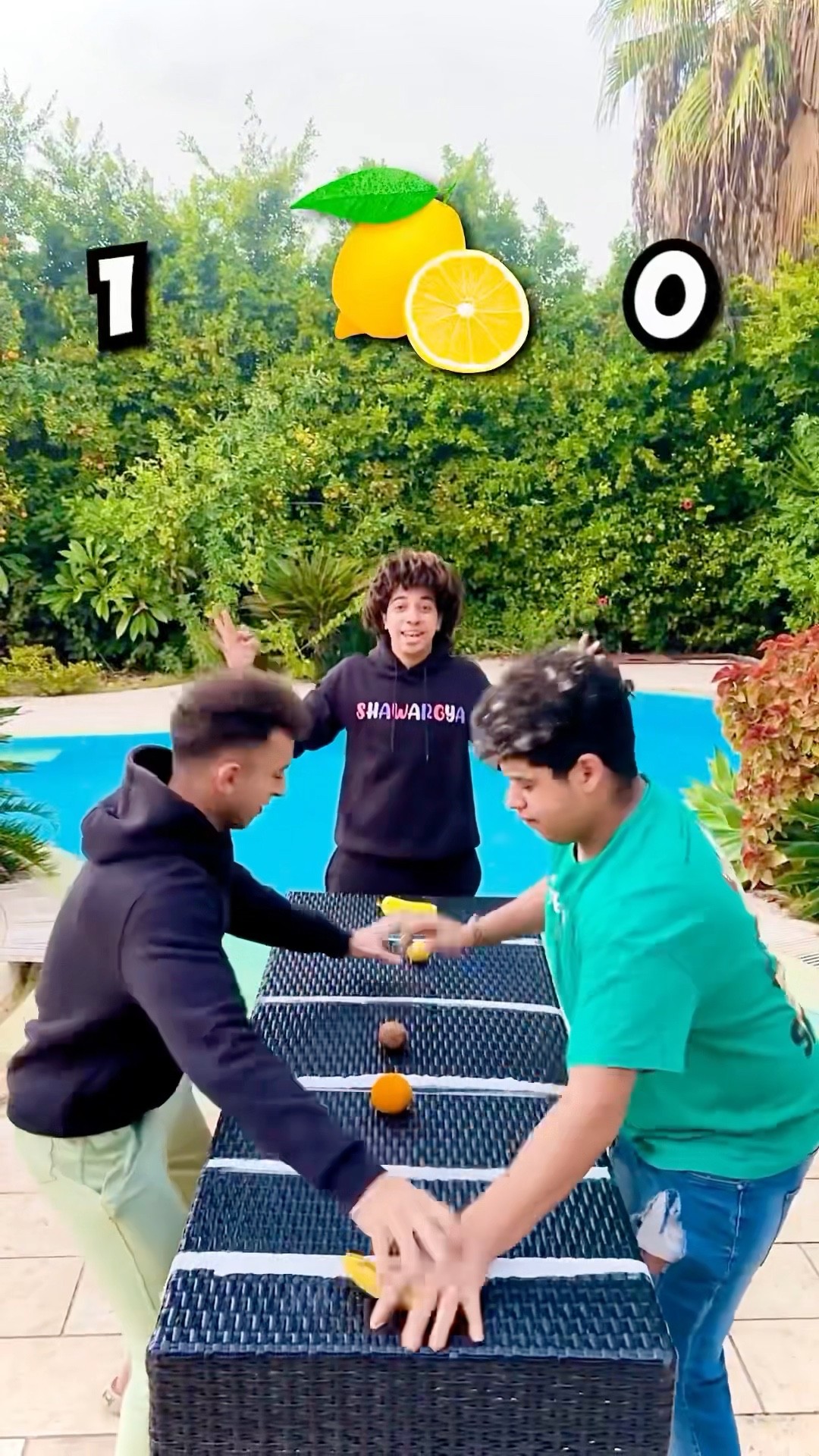 تحدى الفواكه / fruits challenge