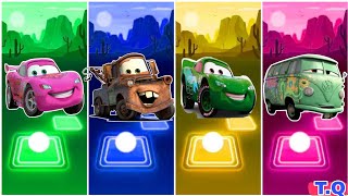 McQueen Monster Car 🆚 Monster Mater Car 🆚 McQueen Green Car 🆚 McQueen Car 🎶- Who is Best?